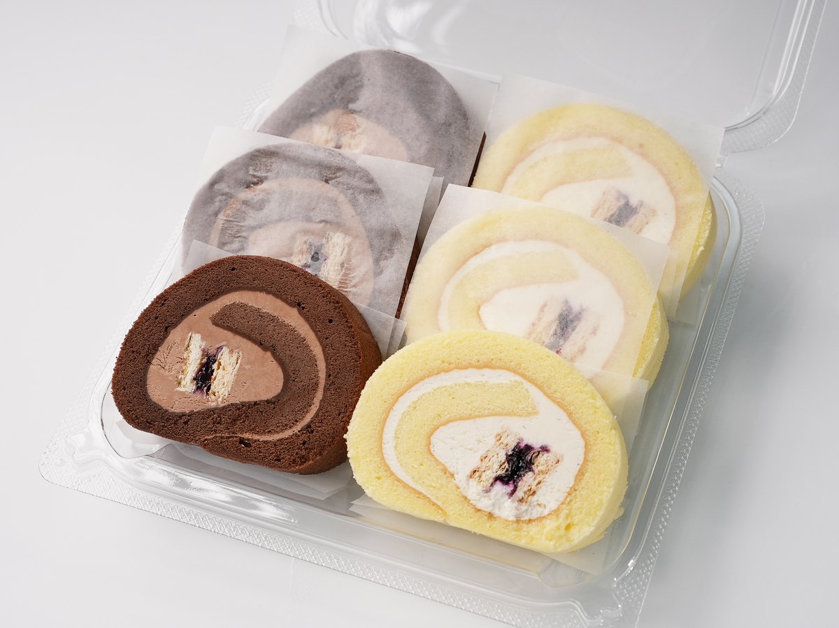 Chocolate & Napoleon Dual-flavor Swiss Roll