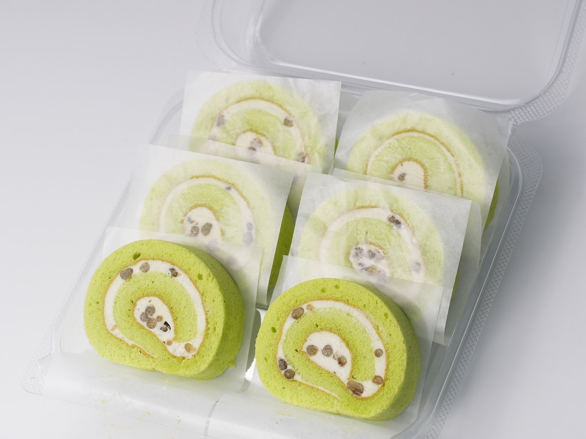 Mung Bean Swiss Roll