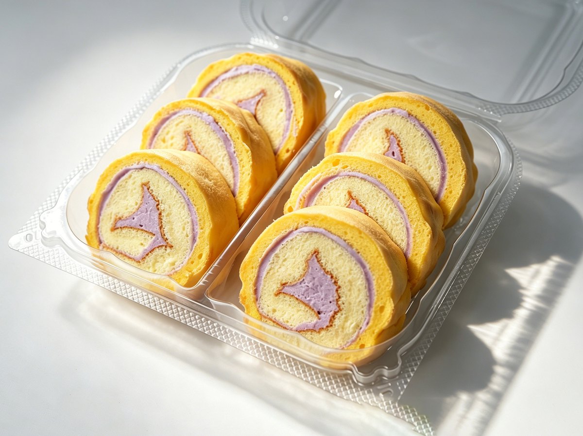 Tiger Skin Taro Roll